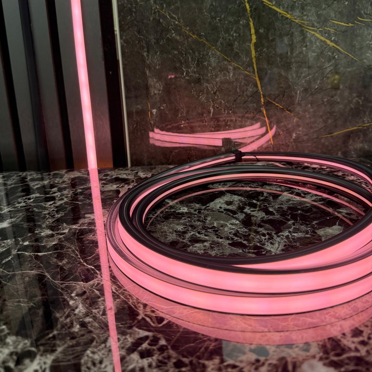 Wall Panel LED Lighting 08 - Flexible (4pcs) — Panel Lighting handmade to order by Langham Furniture, image 11 of 13