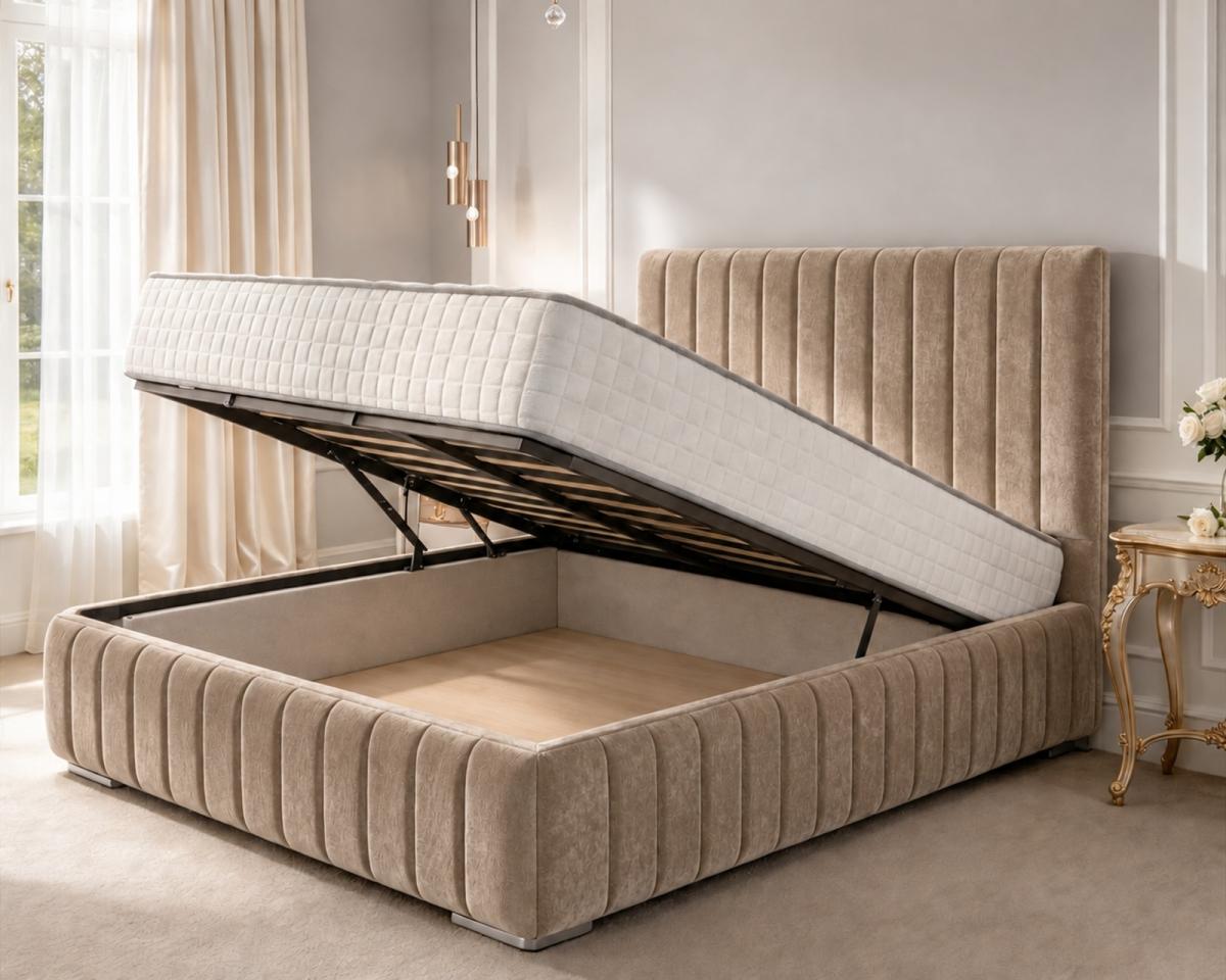 Rushmere Upholstered Ottoman Bed, view 7