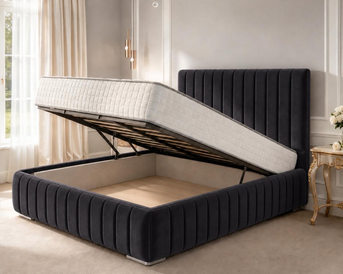 Rushmere Upholstered Ottoman Bed, view 9