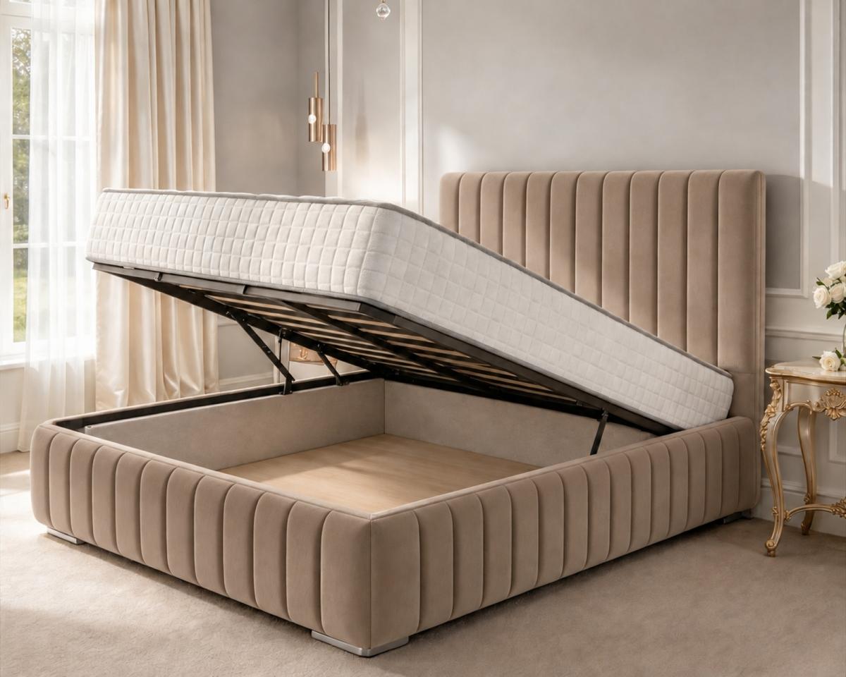Rushmere Upholstered Ottoman Bed, view 12