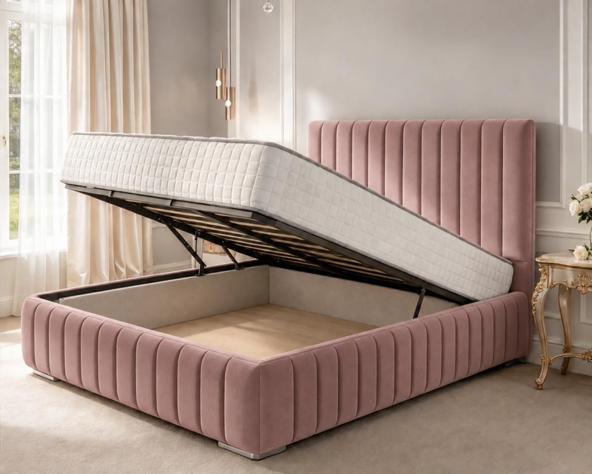 Rushmere Upholstered Ottoman Bed, view 14