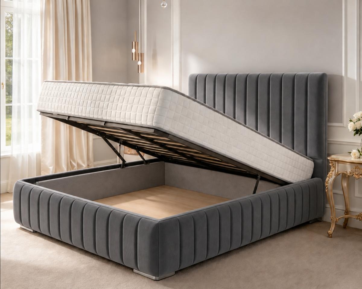 Rushmere Upholstered Ottoman Bed, view 16