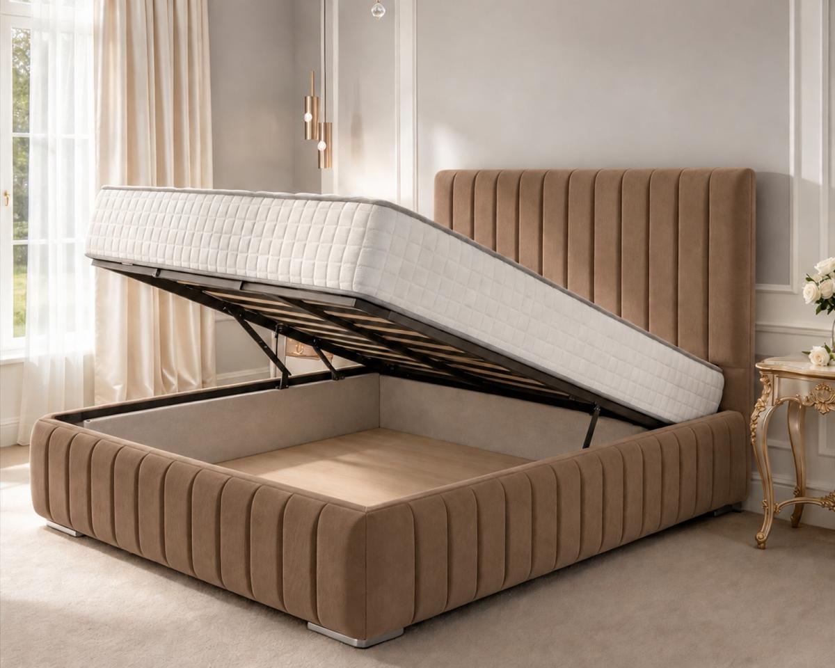 Rushmere Upholstered Ottoman Bed, view 19