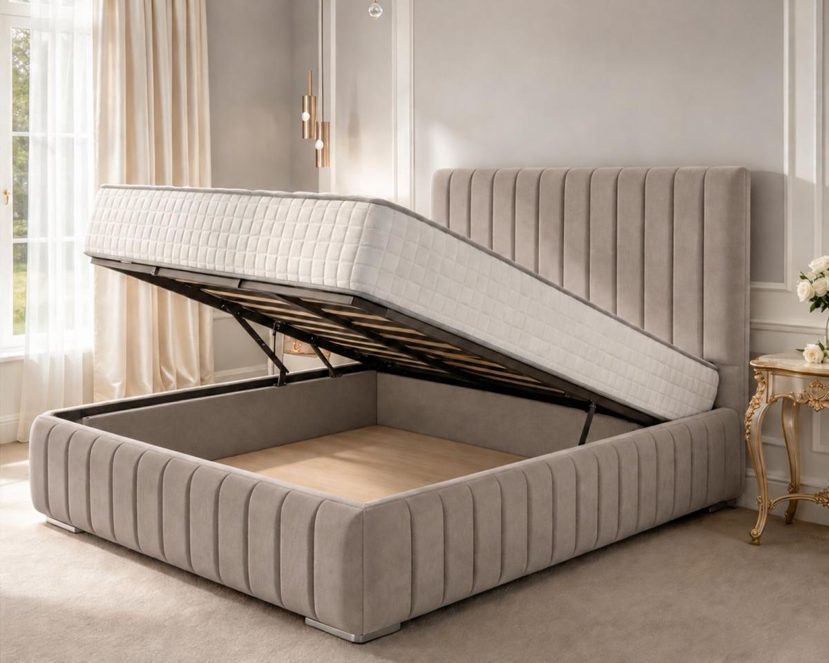 Rushmere Upholstered Ottoman Bed, view 20
