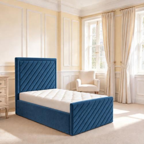 Blue Plush Velvet