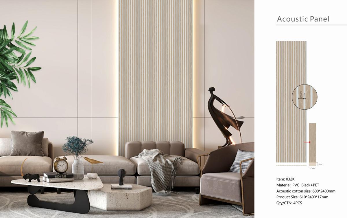 Wall Panel 32K - Shadow Oak - Premium 3-Sided Acoustic - 240cm - (1 pack / 4pcs) — Slat & Acoustic Panels handmade to order by Langham Furniture, image 3 of 3