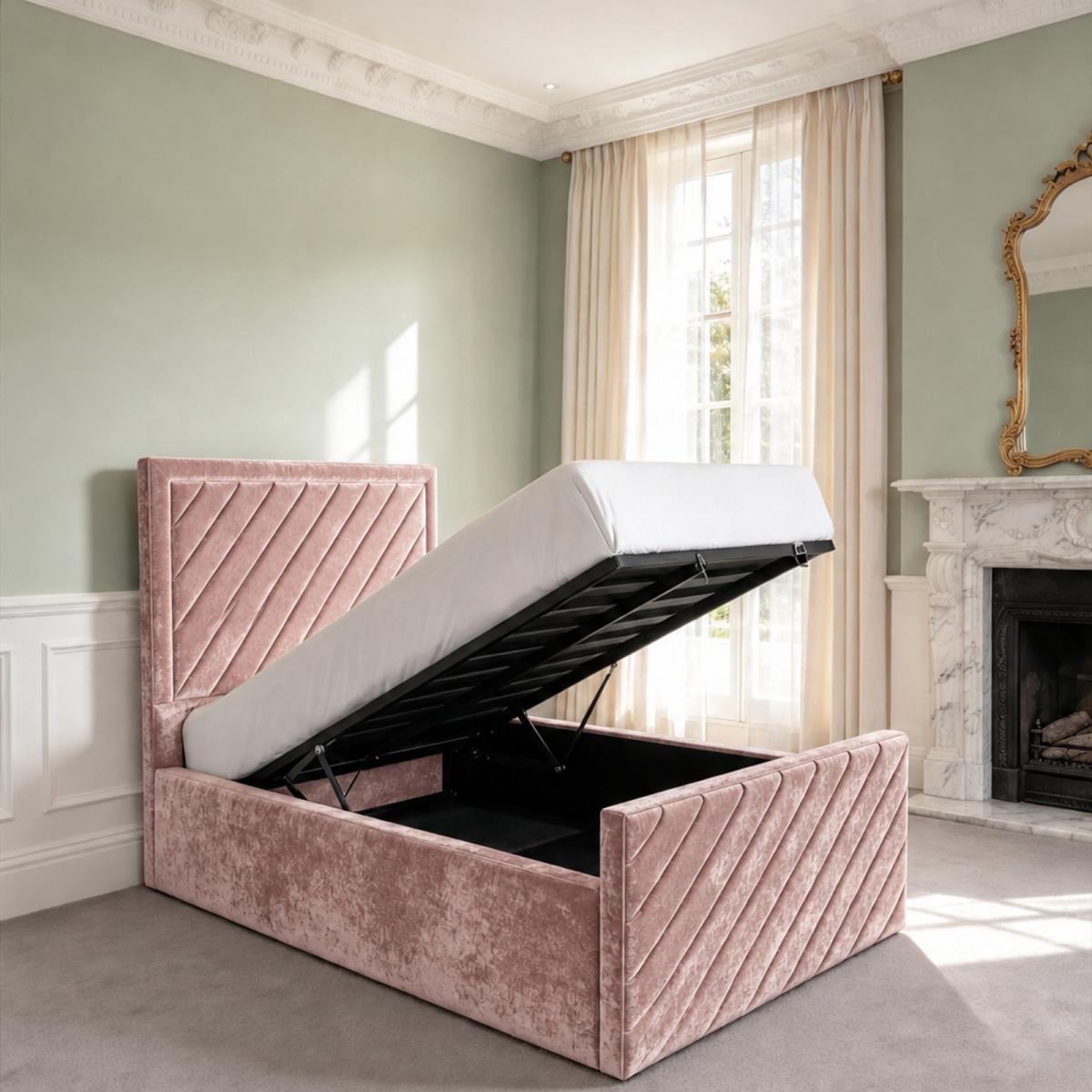 Sandhurst Kids Upholstered Ottoman Bed, view 8