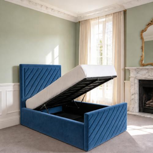 Blue Plush Velvet