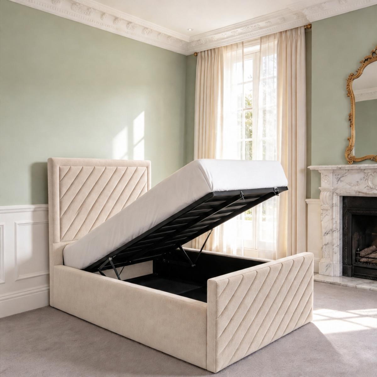 Sandhurst Kids Upholstered Ottoman Bed, view 11