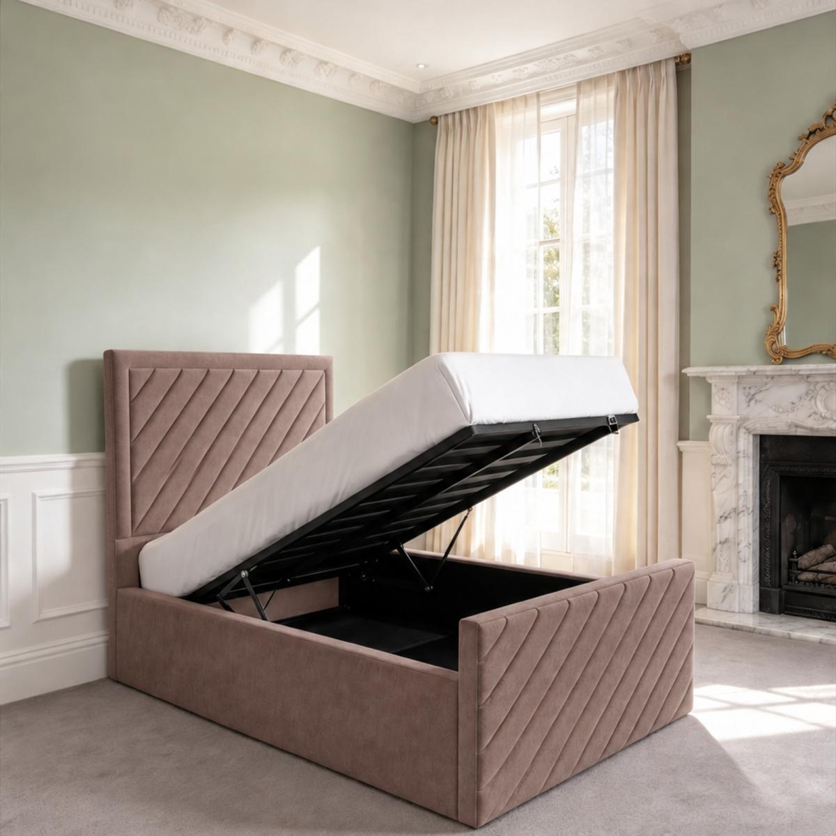 Sandhurst Kids Upholstered Ottoman Bed, view 18