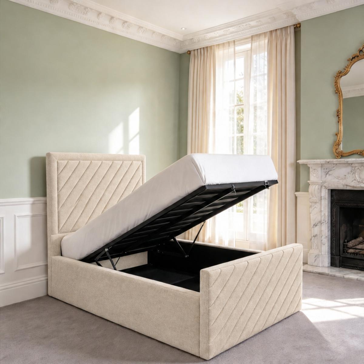 Sandhurst Kids Upholstered Ottoman Bed, view 24
