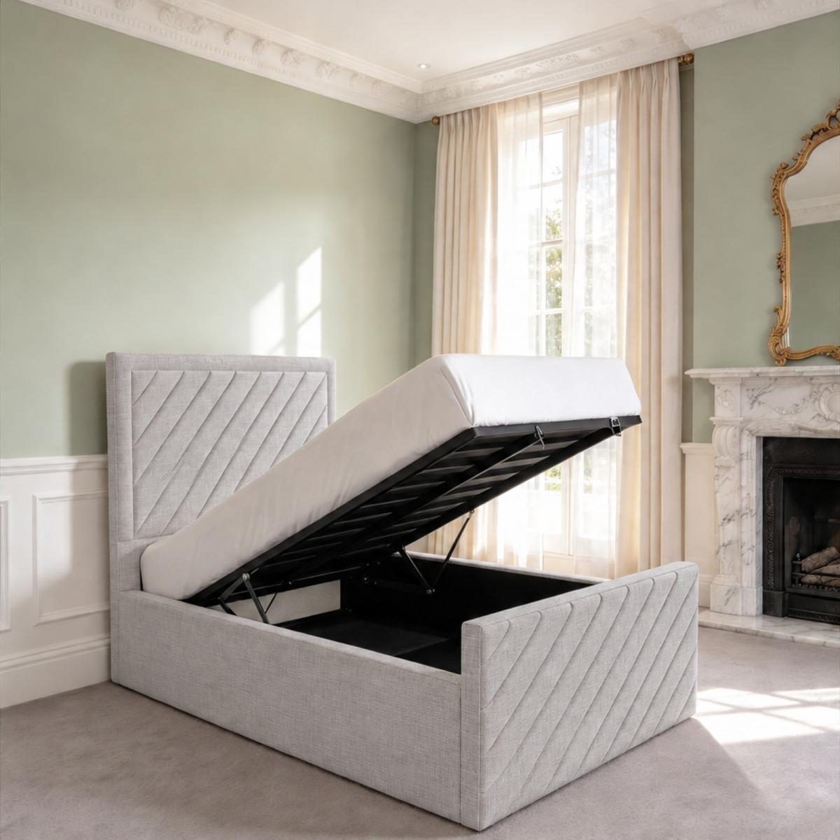 Sandhurst Kids Upholstered Ottoman Bed, view 26