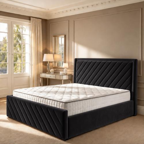 Black Plush Velvet