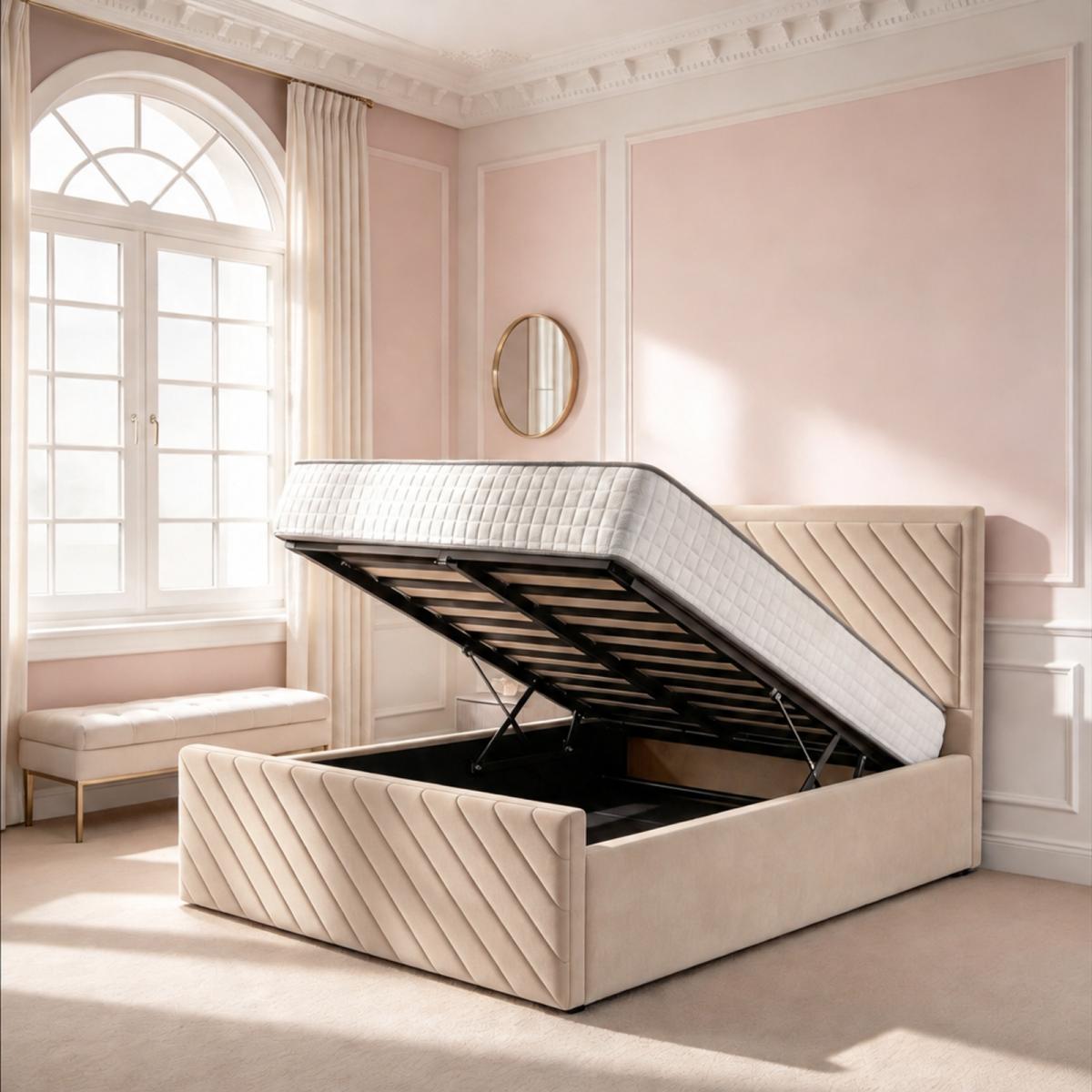 Sandhurst Upholstered Ottoman Bed, view 11