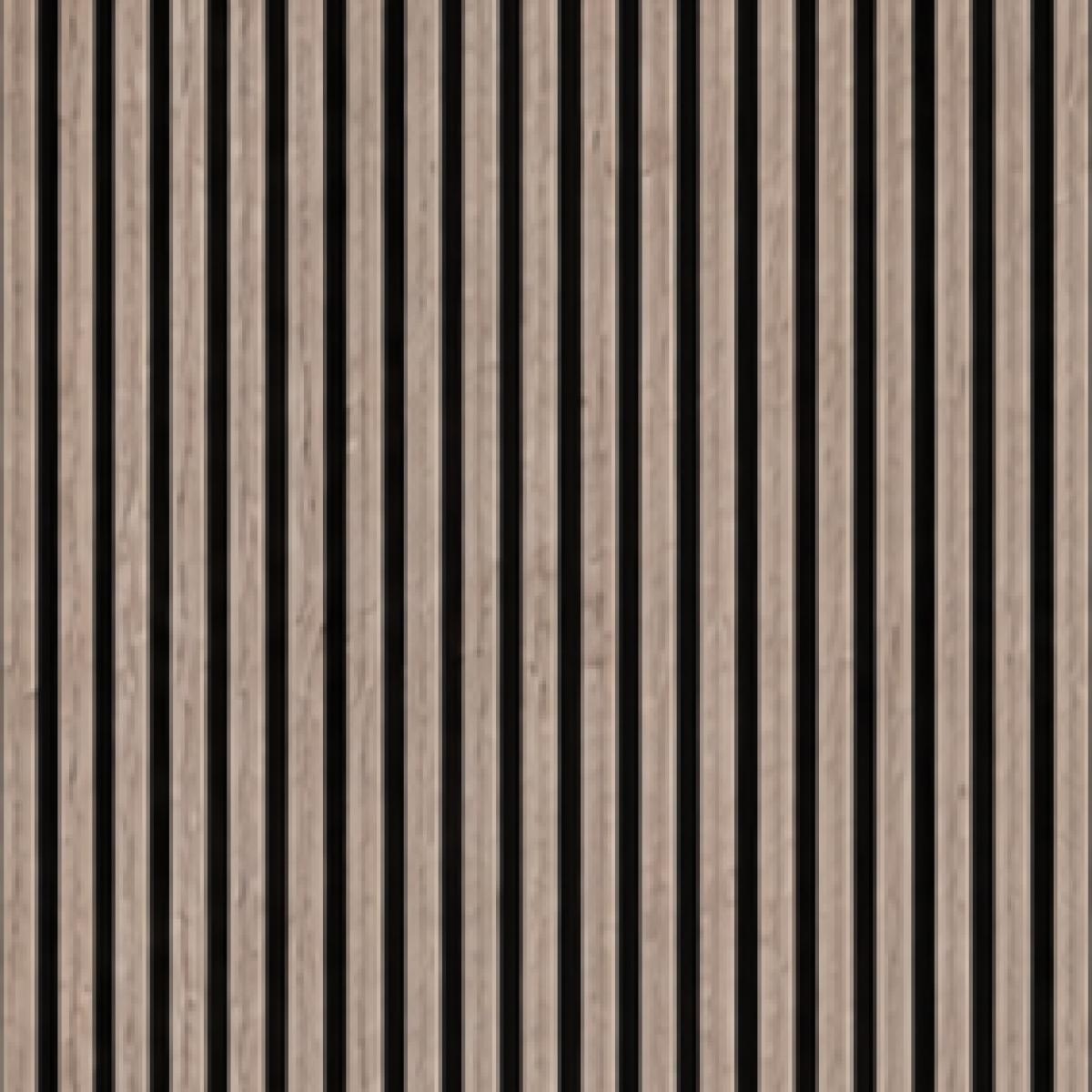 Wall Panel 31F - Grey Oak - Premium 3-Sided Acoustic - 240cm - (1 pack / 4pcs) — Slat & Acoustic Panels handmade to order by Langham Furniture, image 2 of 3