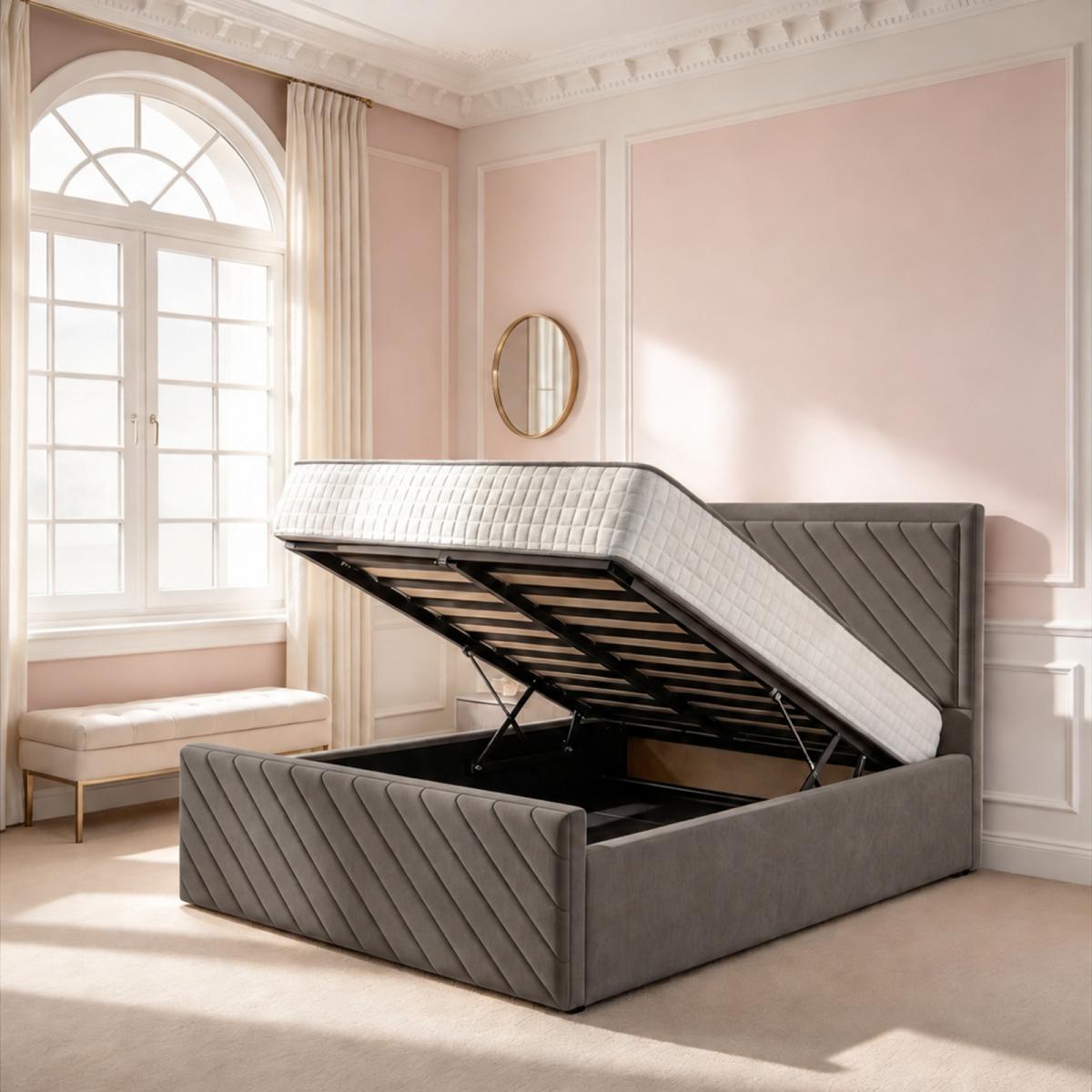 Sandhurst Upholstered Ottoman Bed, view 21