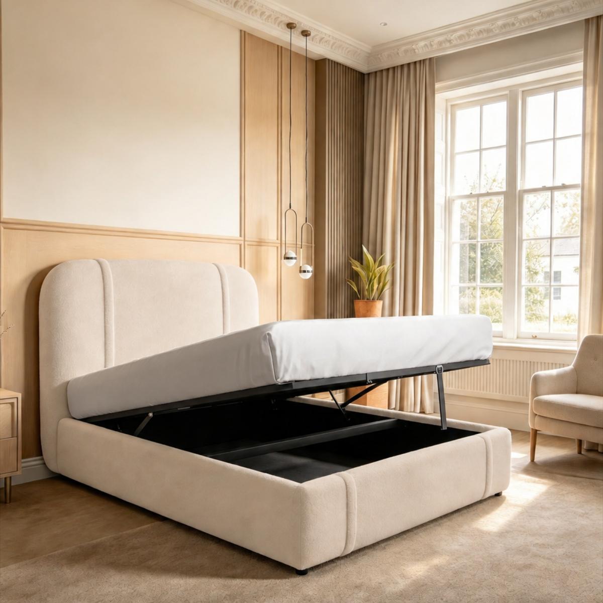 Tetbury Upholstered Ottoman Bed — Upholstered Ottoman Beds, made to order