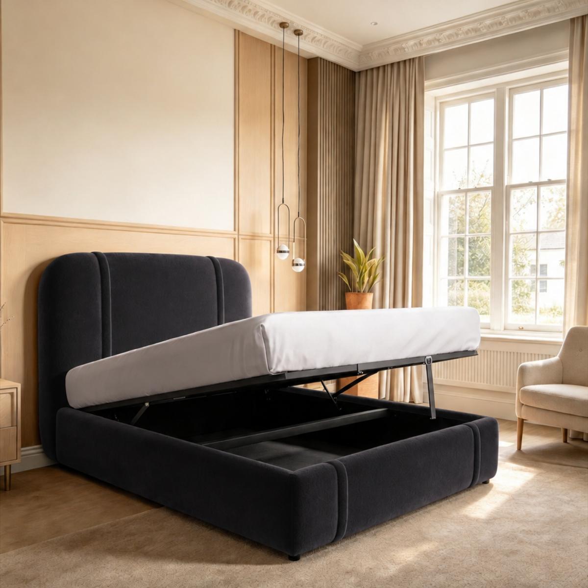 Tetbury Upholstered Ottoman Bed, view 9