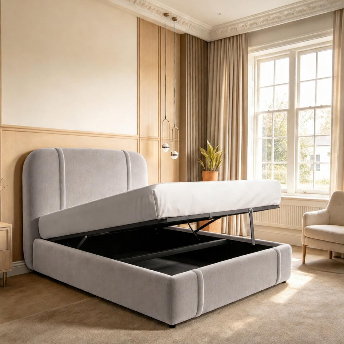 Tetbury Upholstered Ottoman Bed, view 15