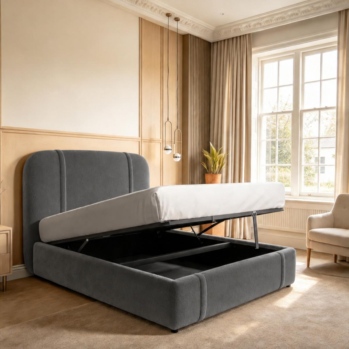 Tetbury Upholstered Ottoman Bed, view 16