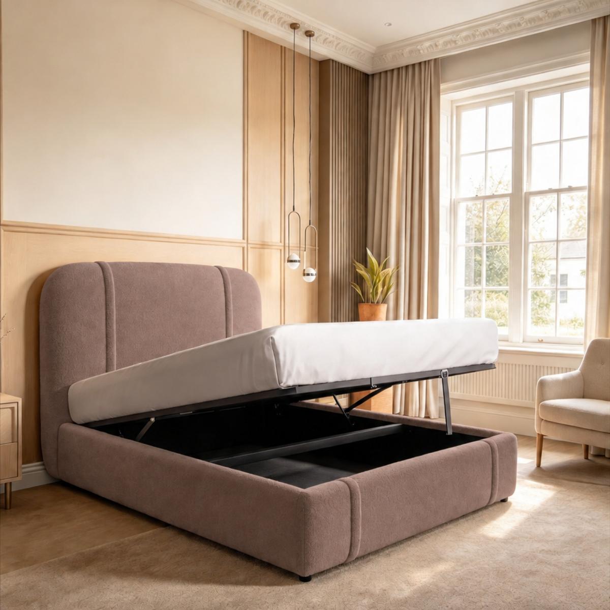 Tetbury Upholstered Ottoman Bed, view 18