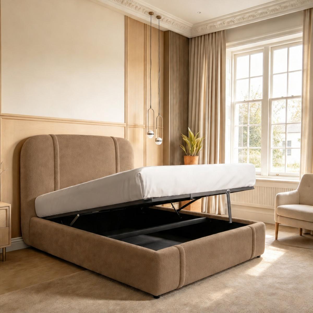 Tetbury Upholstered Ottoman Bed, view 19