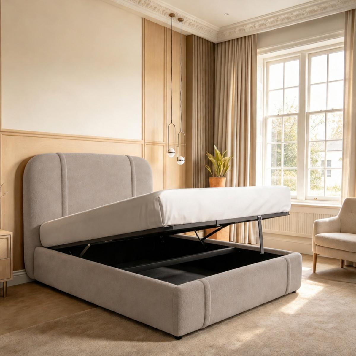 Tetbury Upholstered Ottoman Bed, view 20