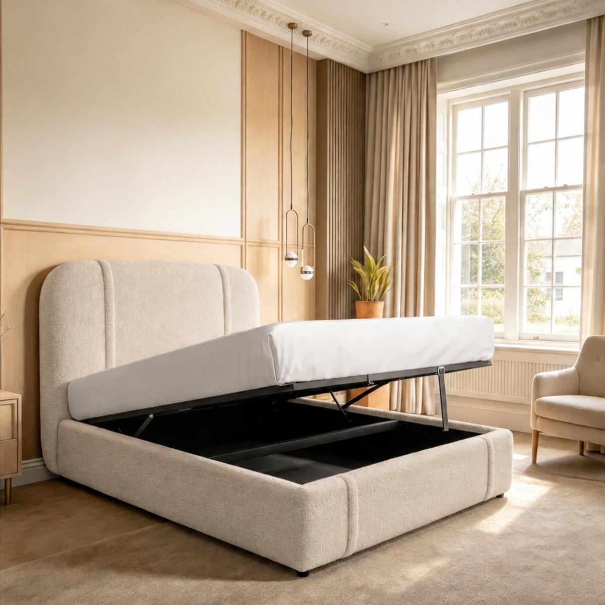 Tetbury Upholstered Ottoman Bed, view 24