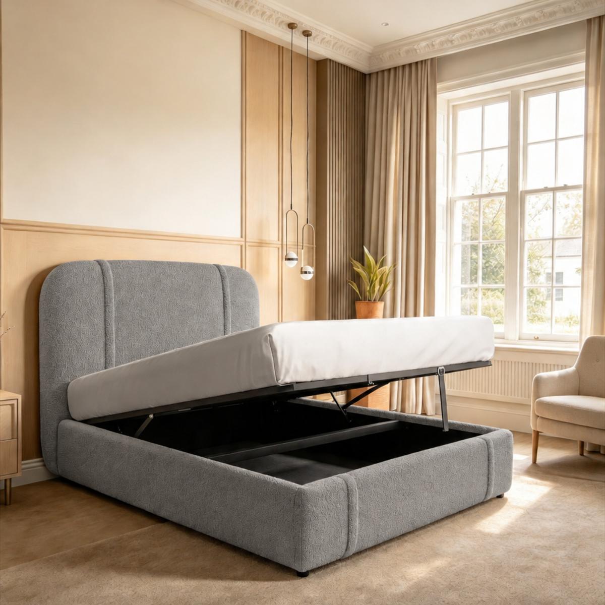 Tetbury Upholstered Ottoman Bed, view 25