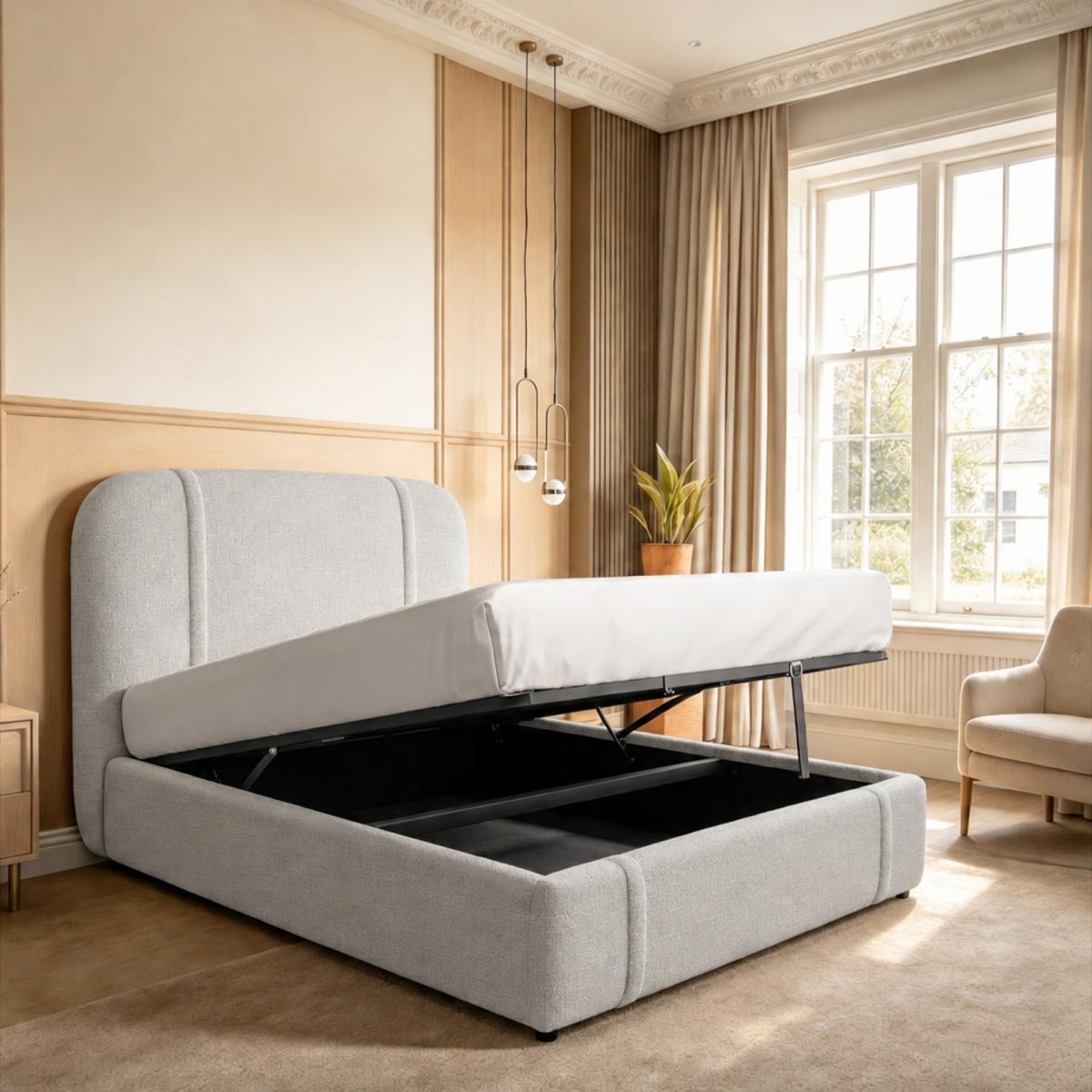 Tetbury Upholstered Ottoman Bed, view 26
