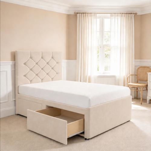 Thornbury Kids Chesterfield Divan Bed — Kids Divan Beds, made to order