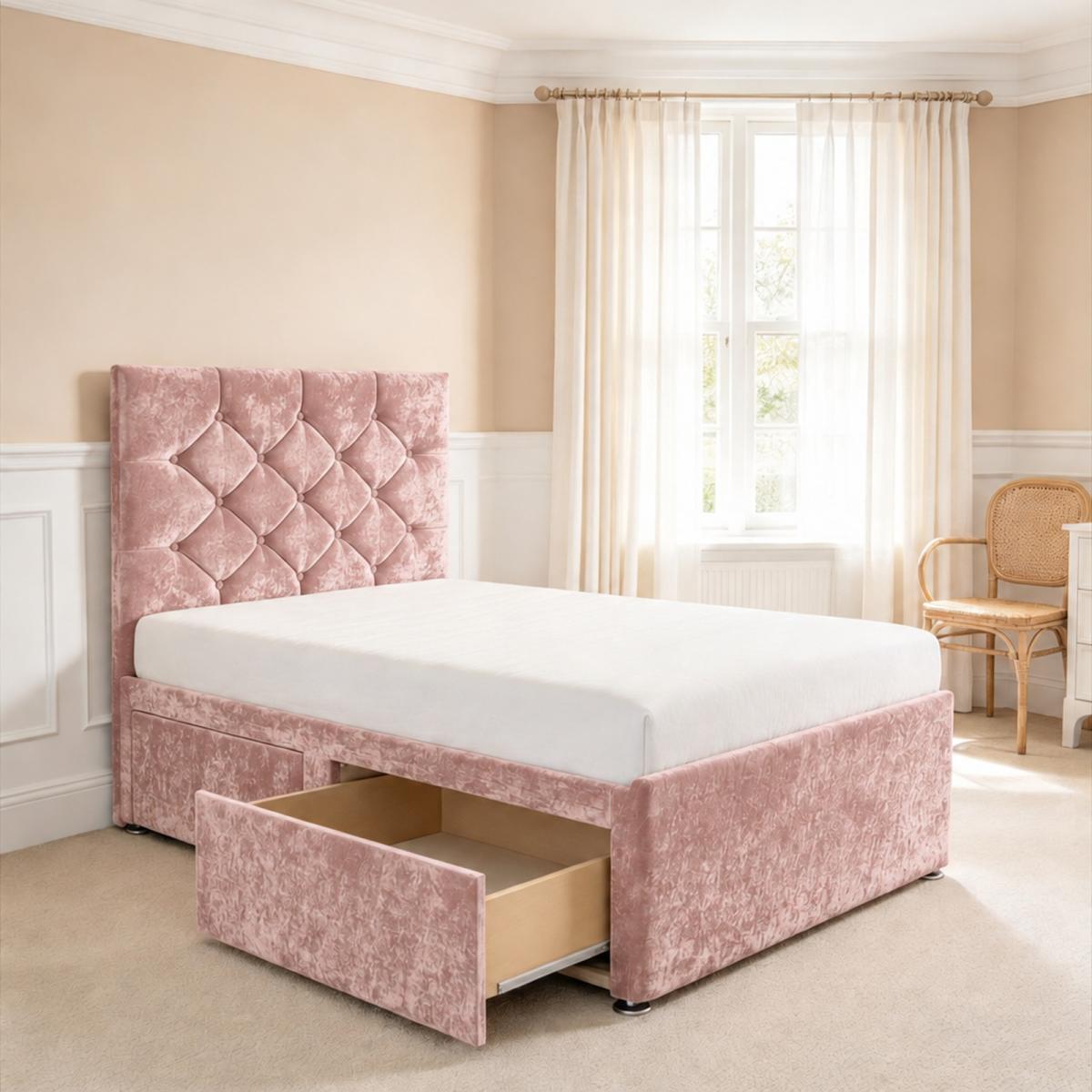 Thornbury Kids Chesterfield Divan Bed, view 8