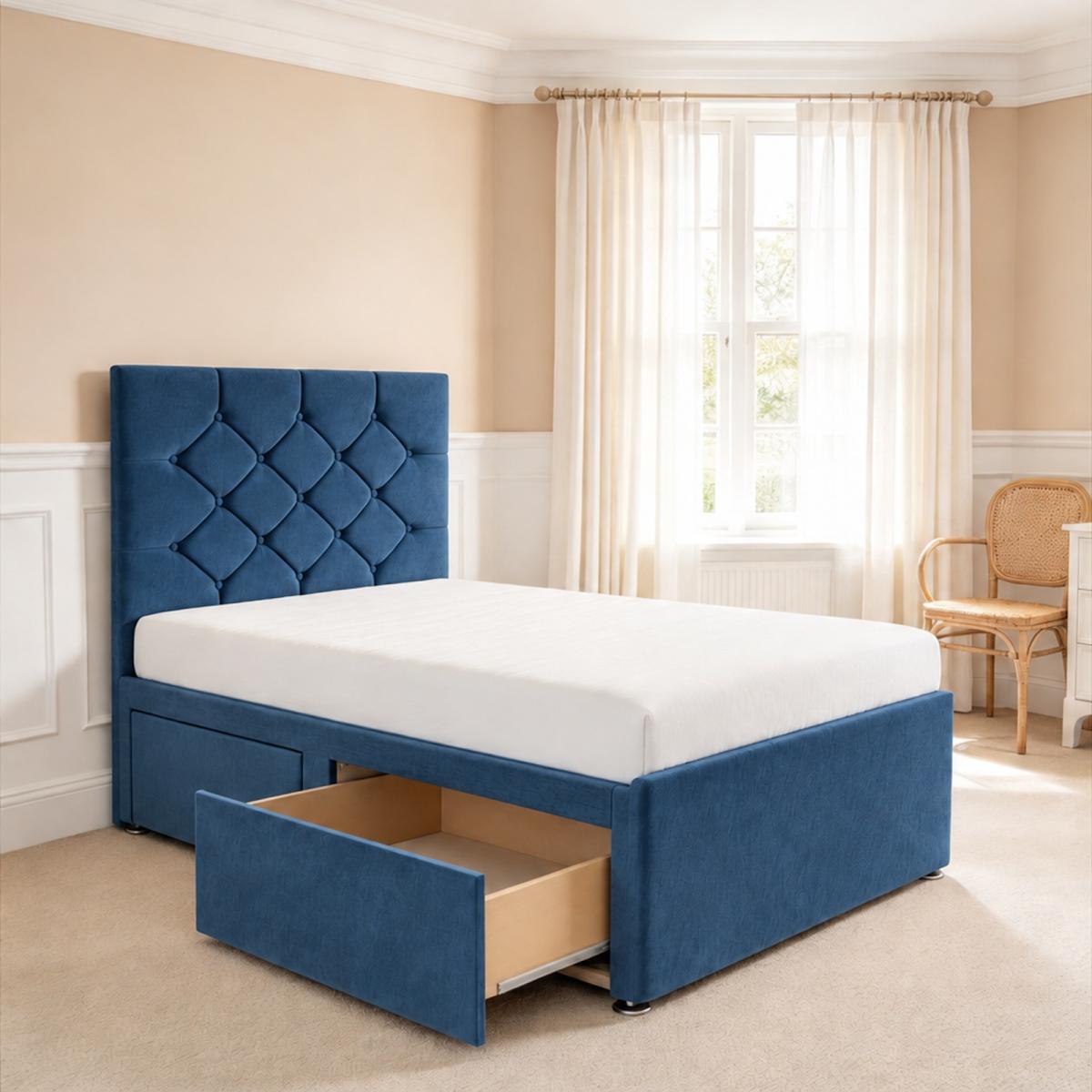 Thornbury Kids Chesterfield Divan Bed, view 10