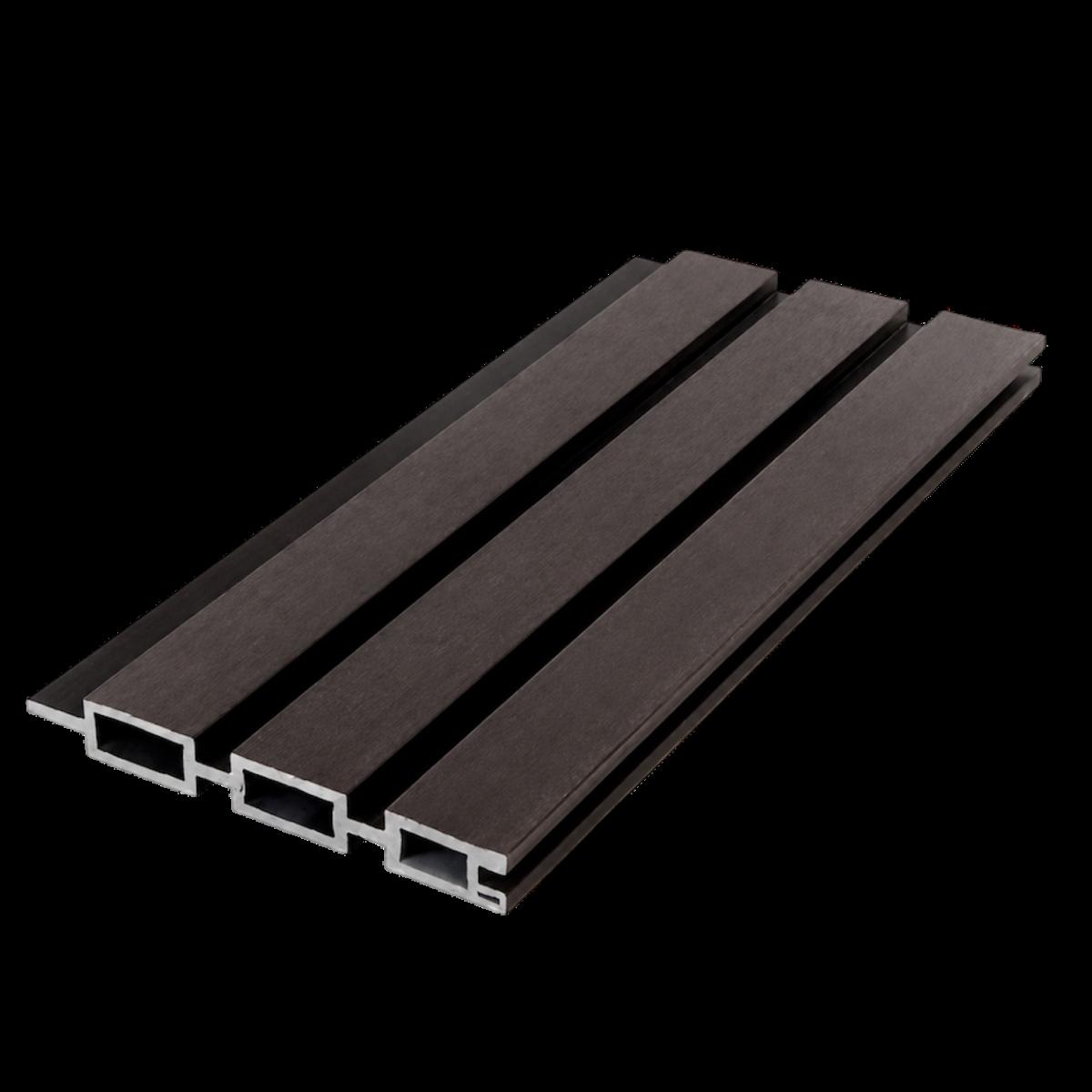 Fencing 88D - Dark Brown - Outdoor - 180cm (1 Pack / 6pcs) — Fencing handmade to order by Langham Furniture, image 2 of 3
