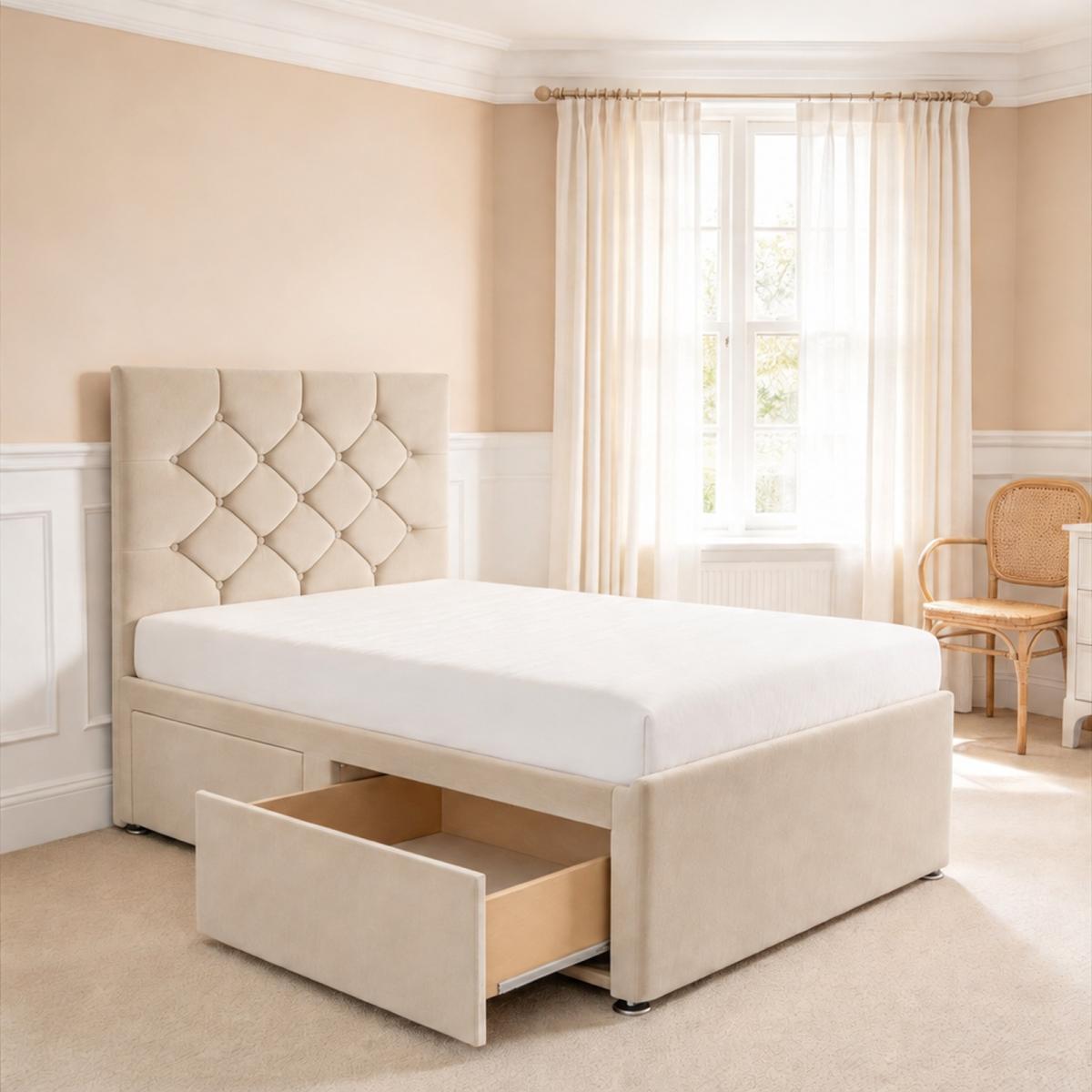 Thornbury Kids Chesterfield Divan Bed, view 11