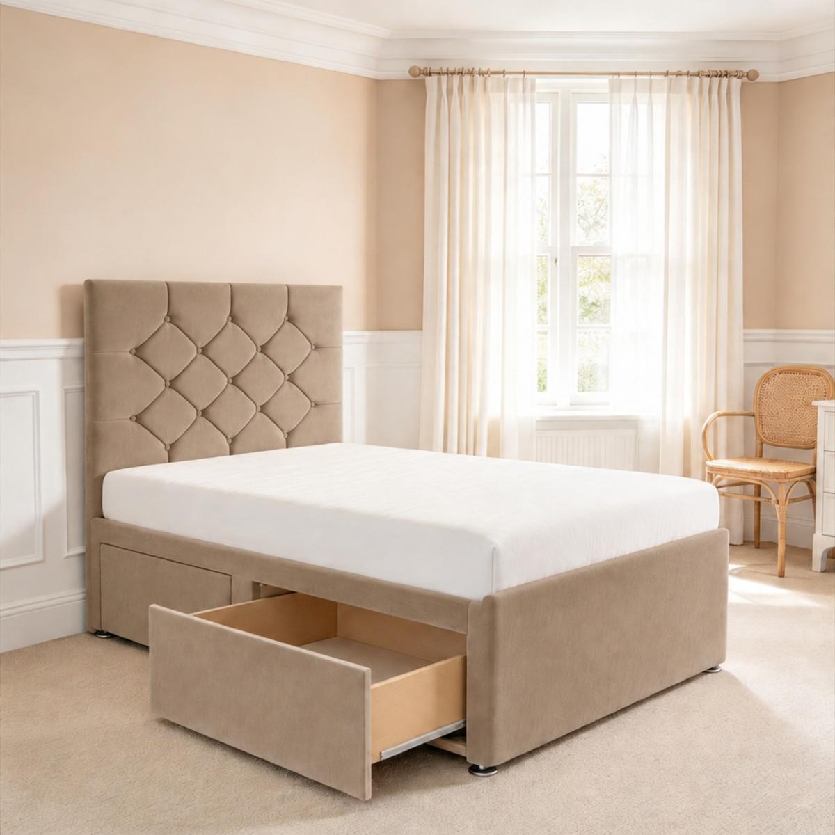 Thornbury Kids Chesterfield Divan Bed, view 12