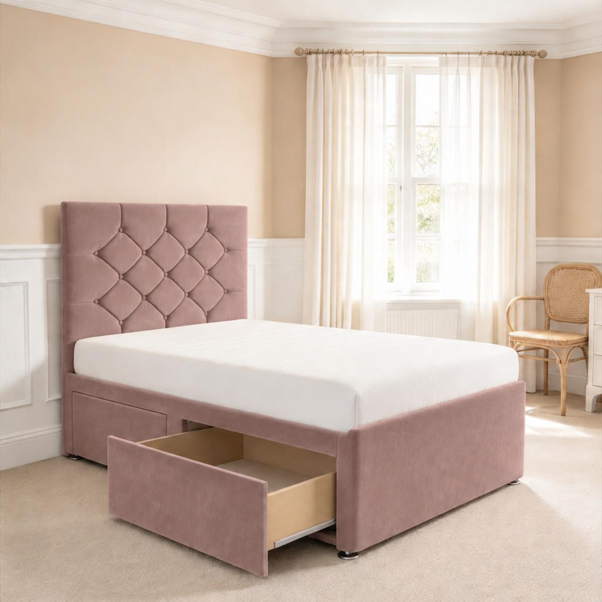 Thornbury Kids Chesterfield Divan Bed, view 14