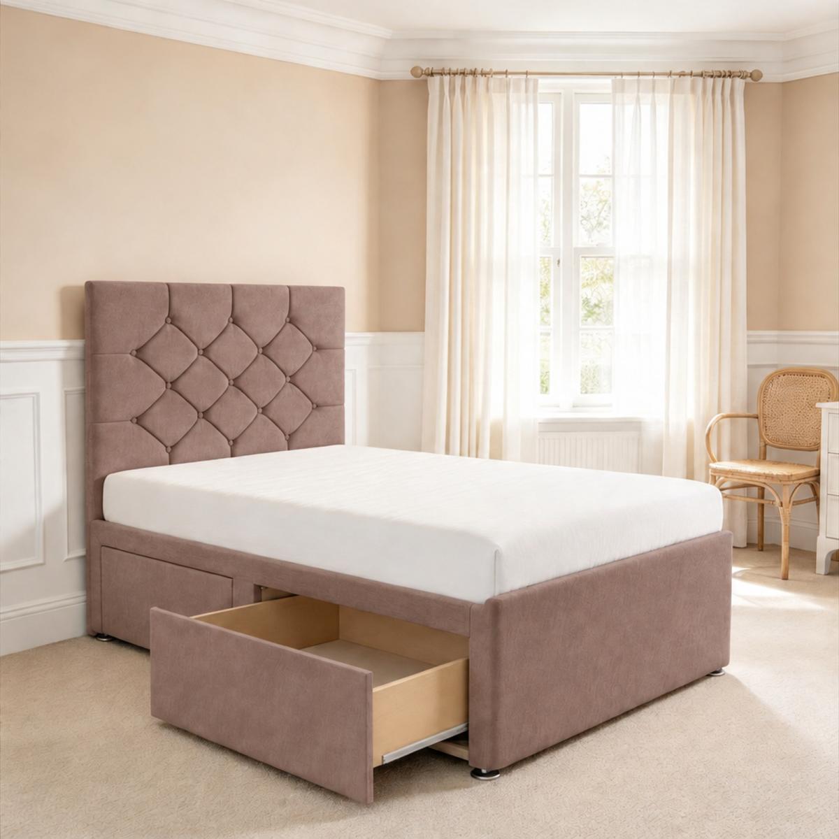 Thornbury Kids Chesterfield Divan Bed, view 18