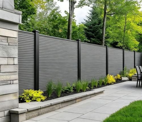Fencing 88B - Grey Oak - Outdoor - 180cm (1 Pack / 6pcs) — Fencing handmade to order by Langham Furniture