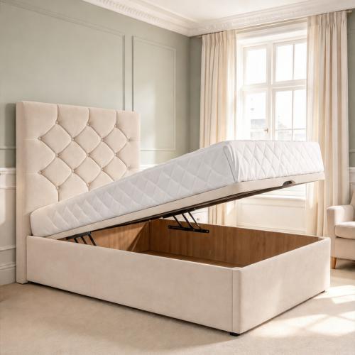 Thornbury Kids Chesterfield Ottoman Divan Bed — Kids Ottoman Divan Beds, made to order