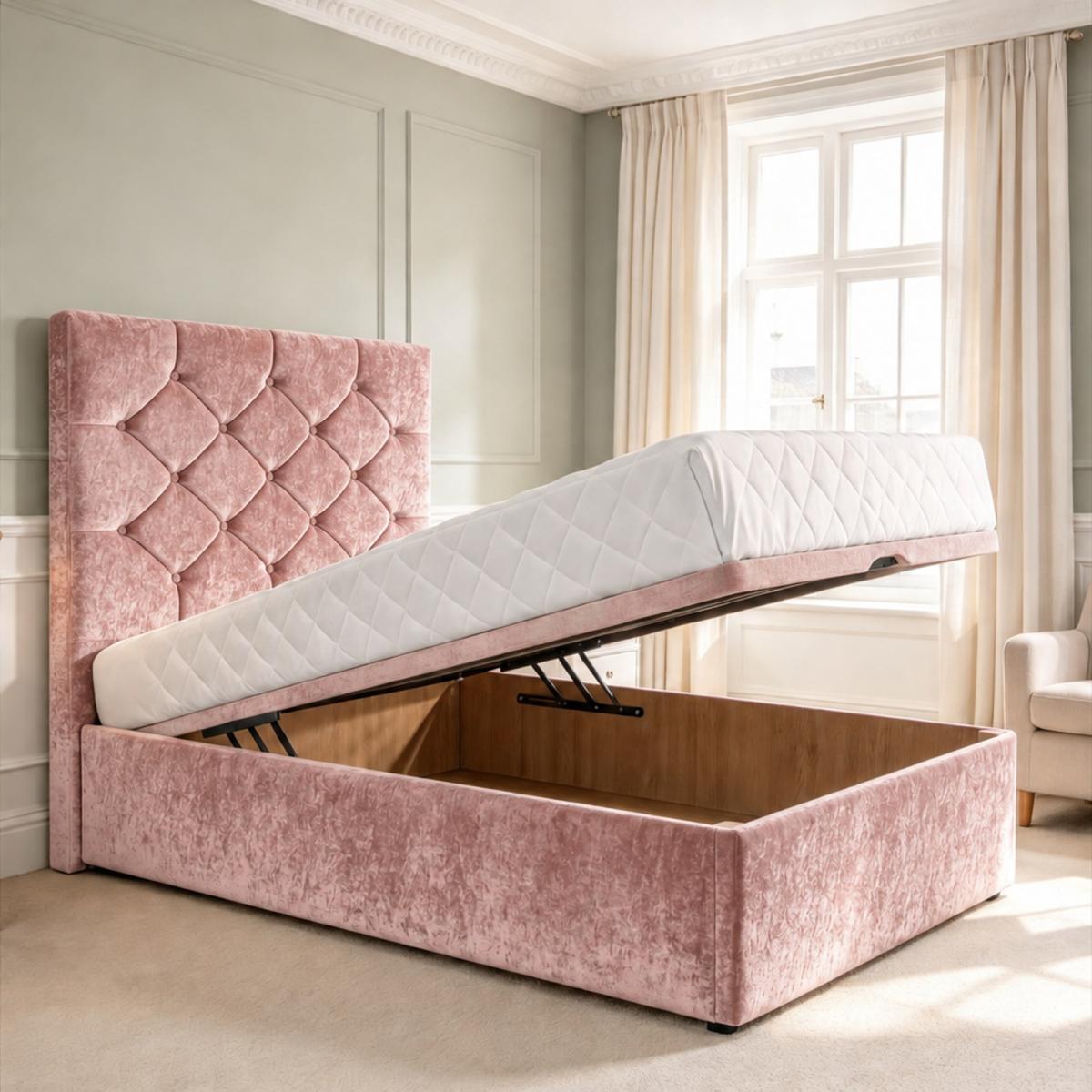 Thornbury Kids Chesterfield Ottoman Divan Bed, view 8