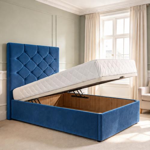 Blue Plush Velvet