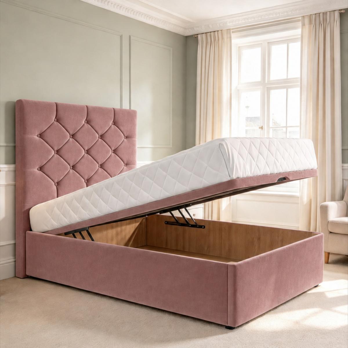 Thornbury Kids Chesterfield Ottoman Divan Bed, view 14