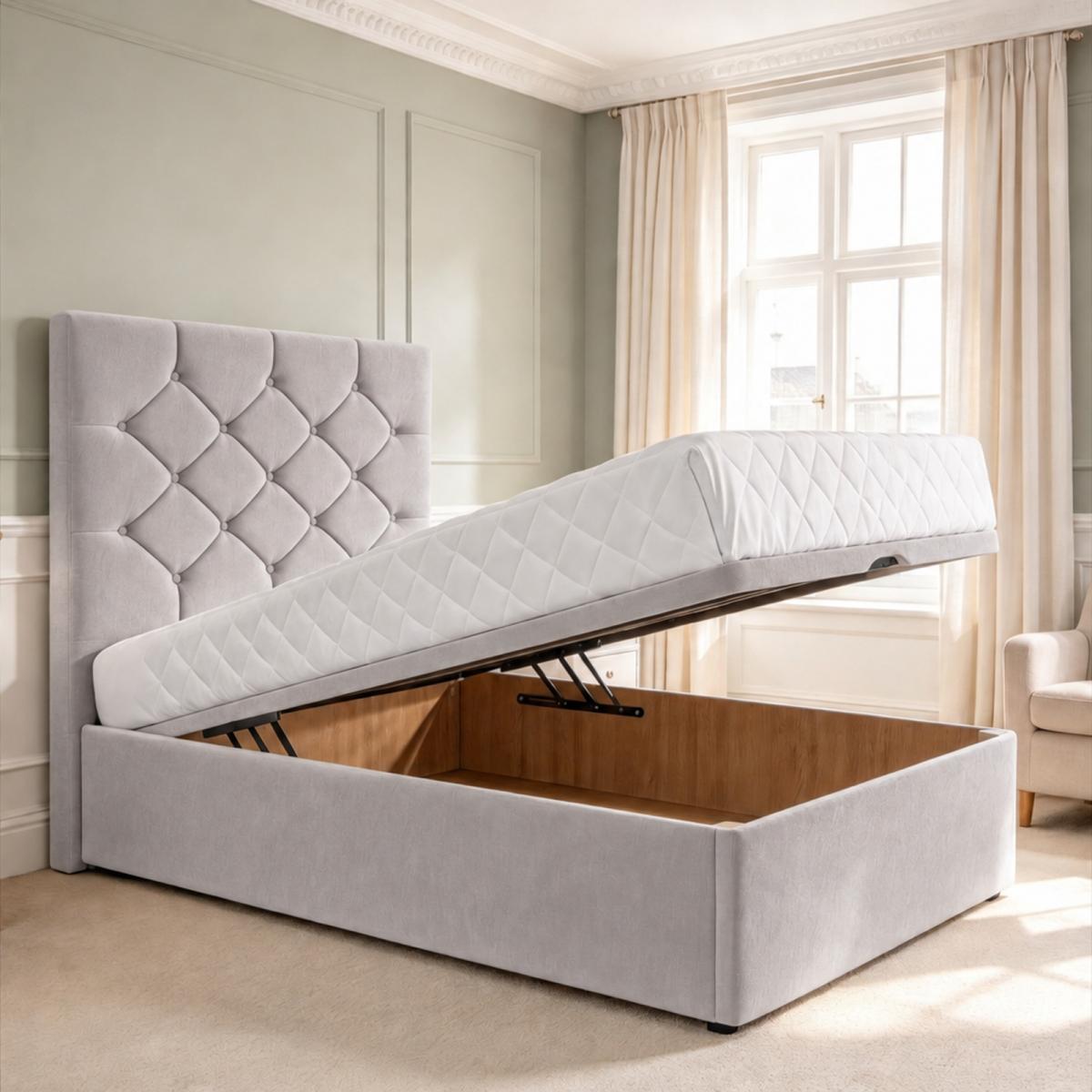 Thornbury Kids Chesterfield Ottoman Divan Bed, view 15