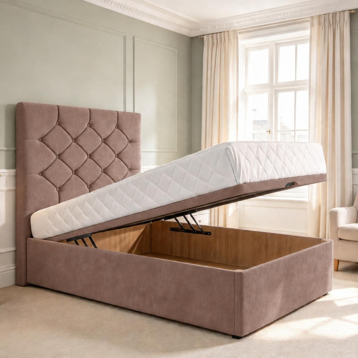 Thornbury Kids Chesterfield Ottoman Divan Bed, view 18