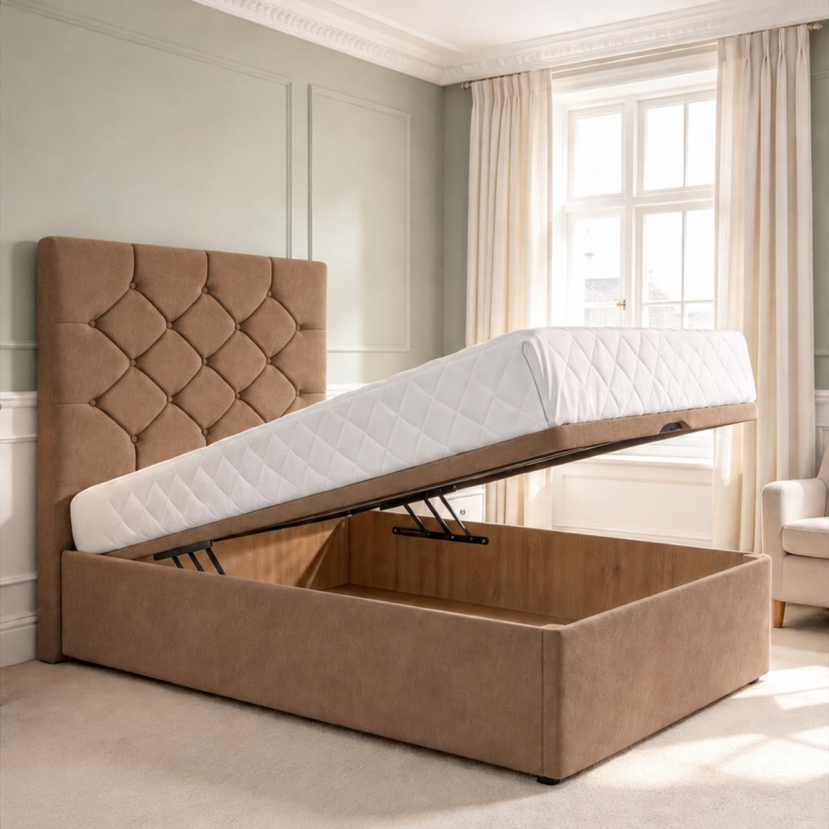 Thornbury Kids Chesterfield Ottoman Divan Bed, view 19