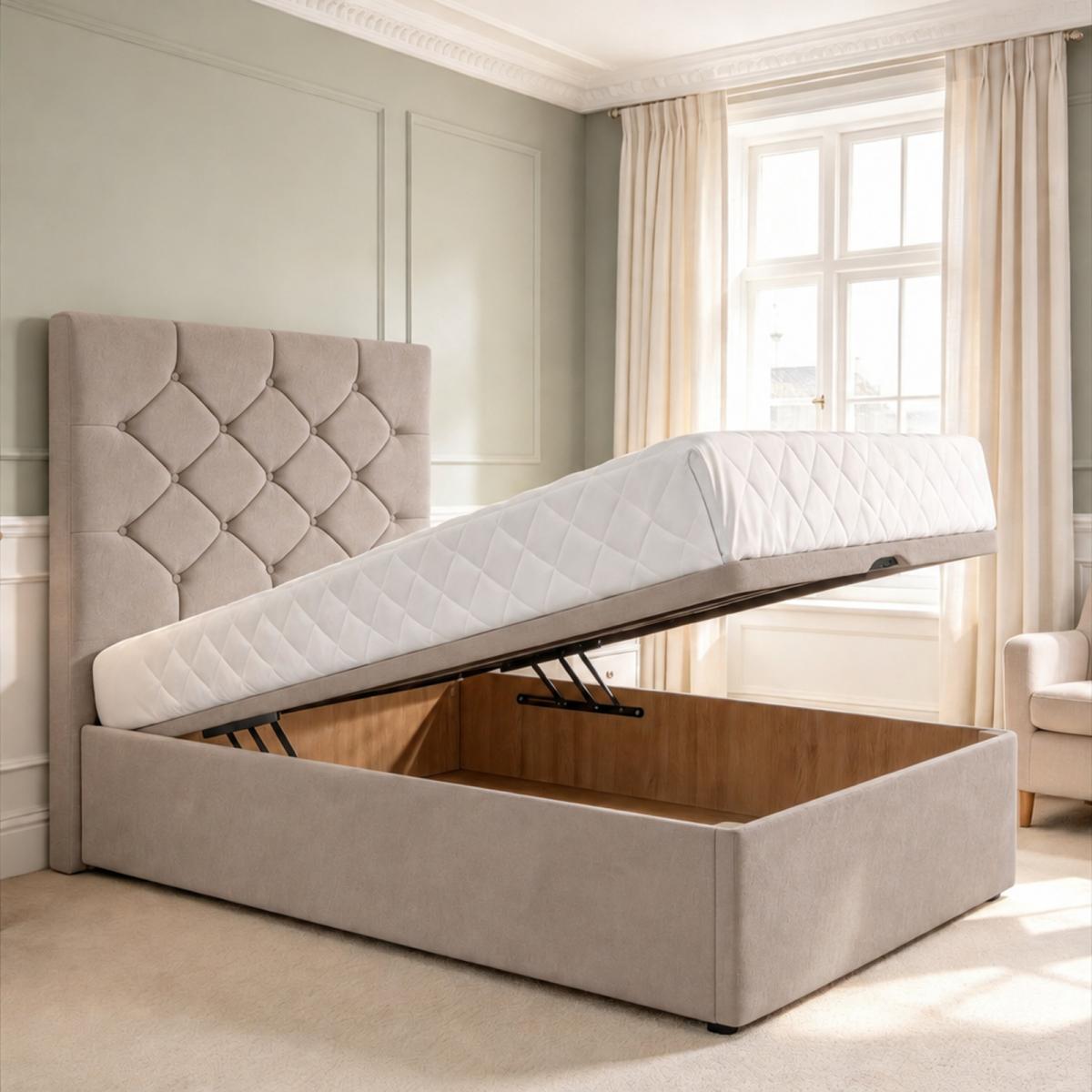 Thornbury Kids Chesterfield Ottoman Divan Bed, view 20