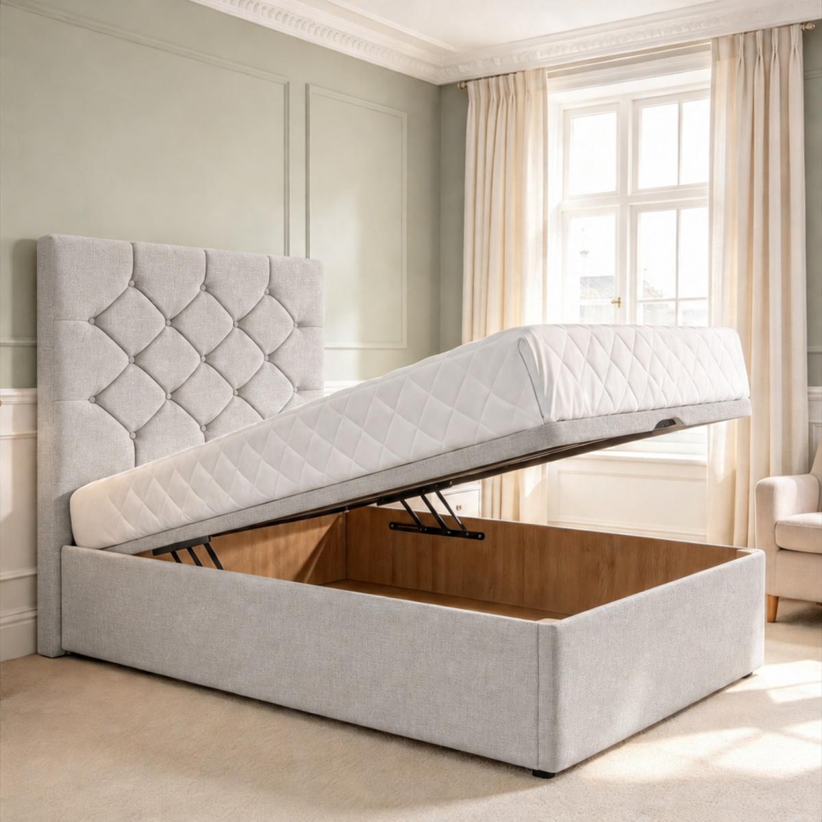 Thornbury Kids Chesterfield Ottoman Divan Bed, view 26