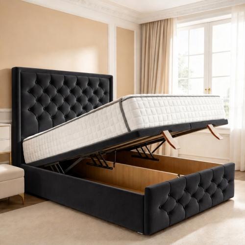 Black Plush Velvet