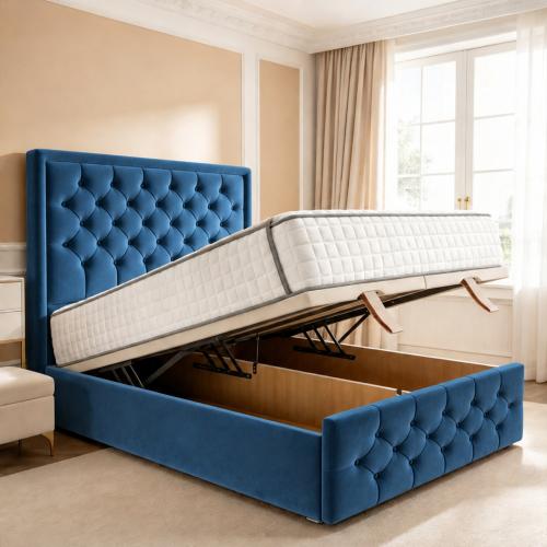 Blue Plush Velvet